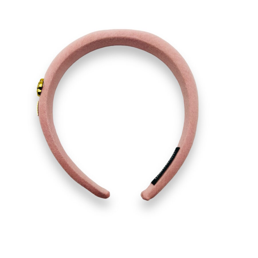 Plush Gold Accent Statement Headband – Bild 2